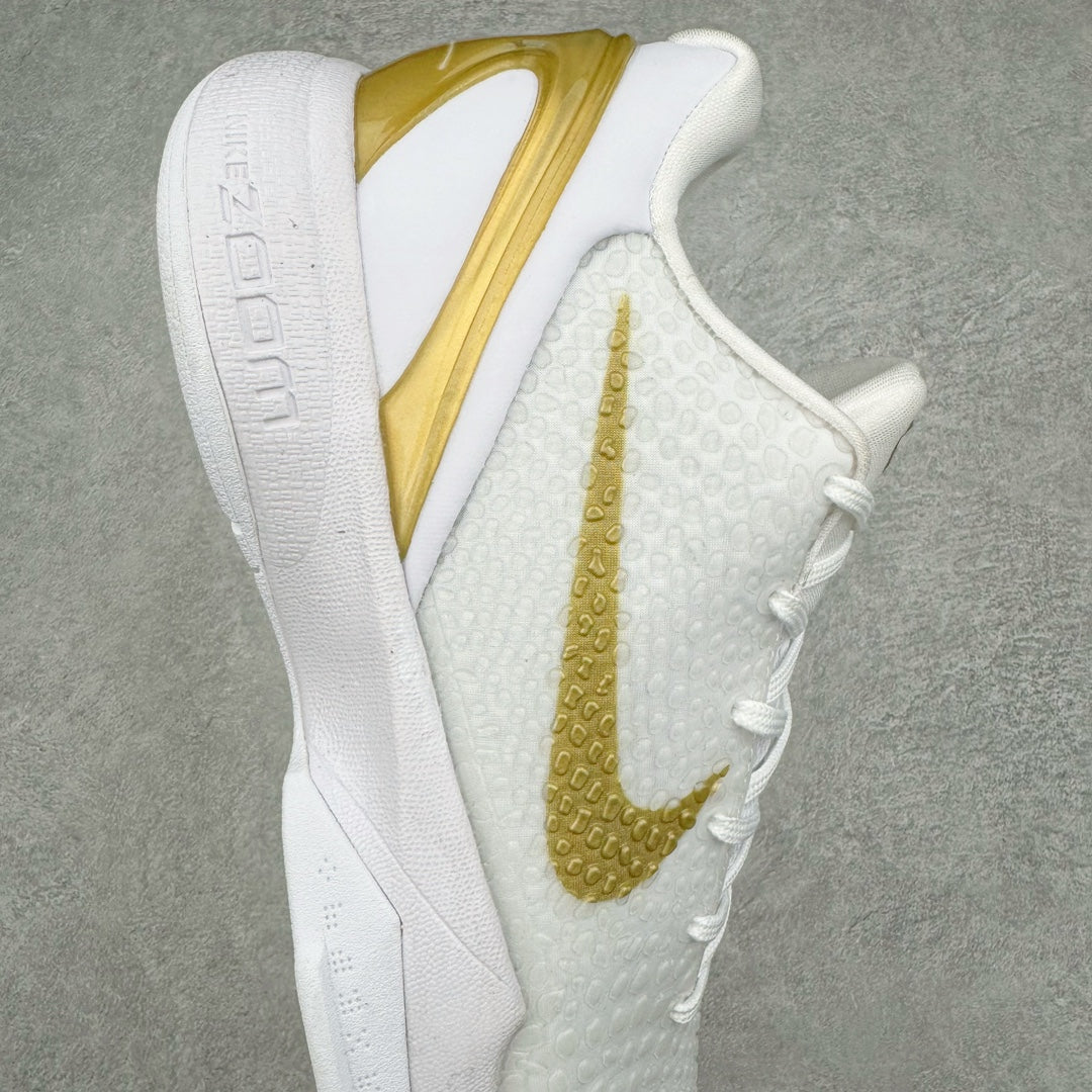 Kobe 6 Protro "White/Gold"