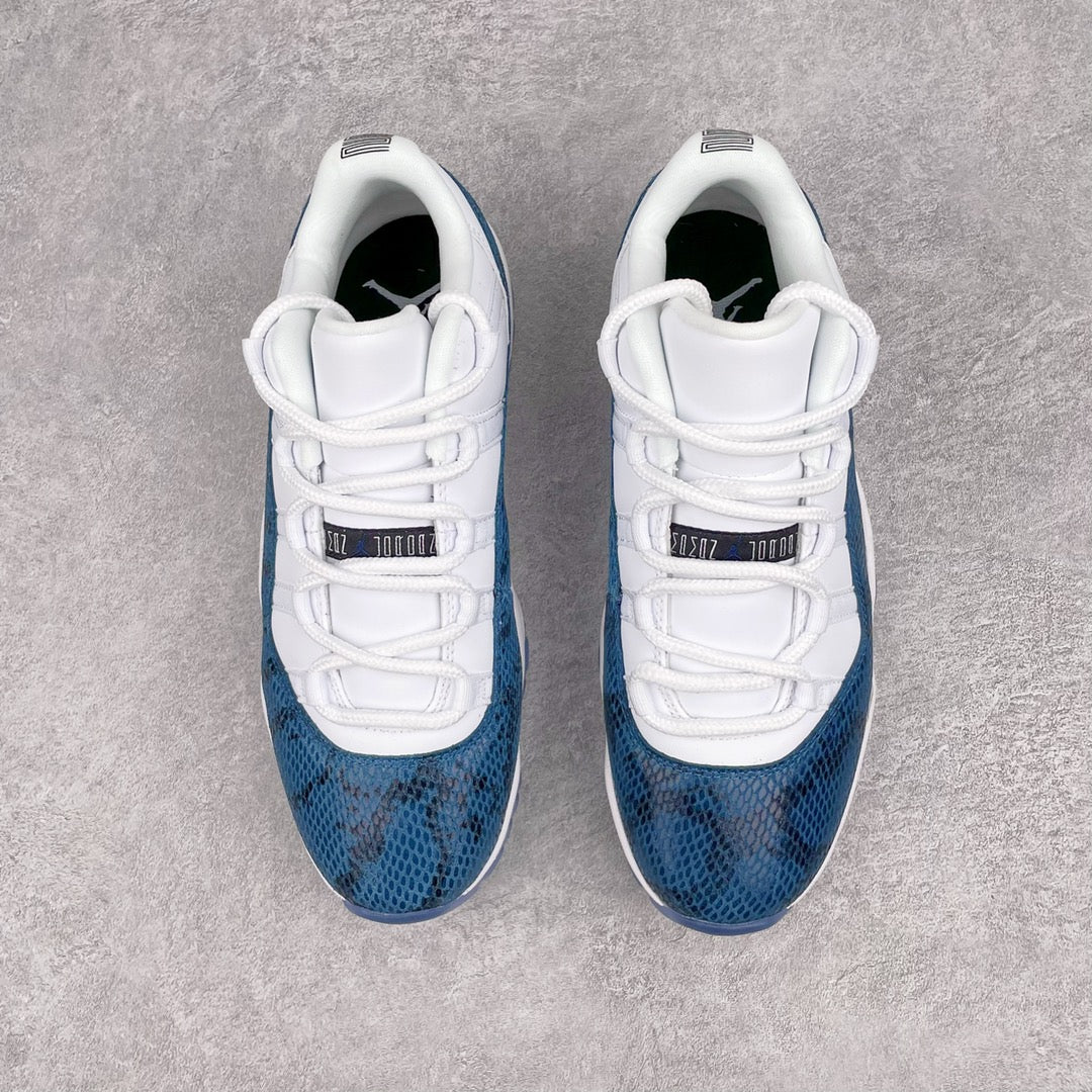 Air Jordan 11 Low "Navy Snakeskin"