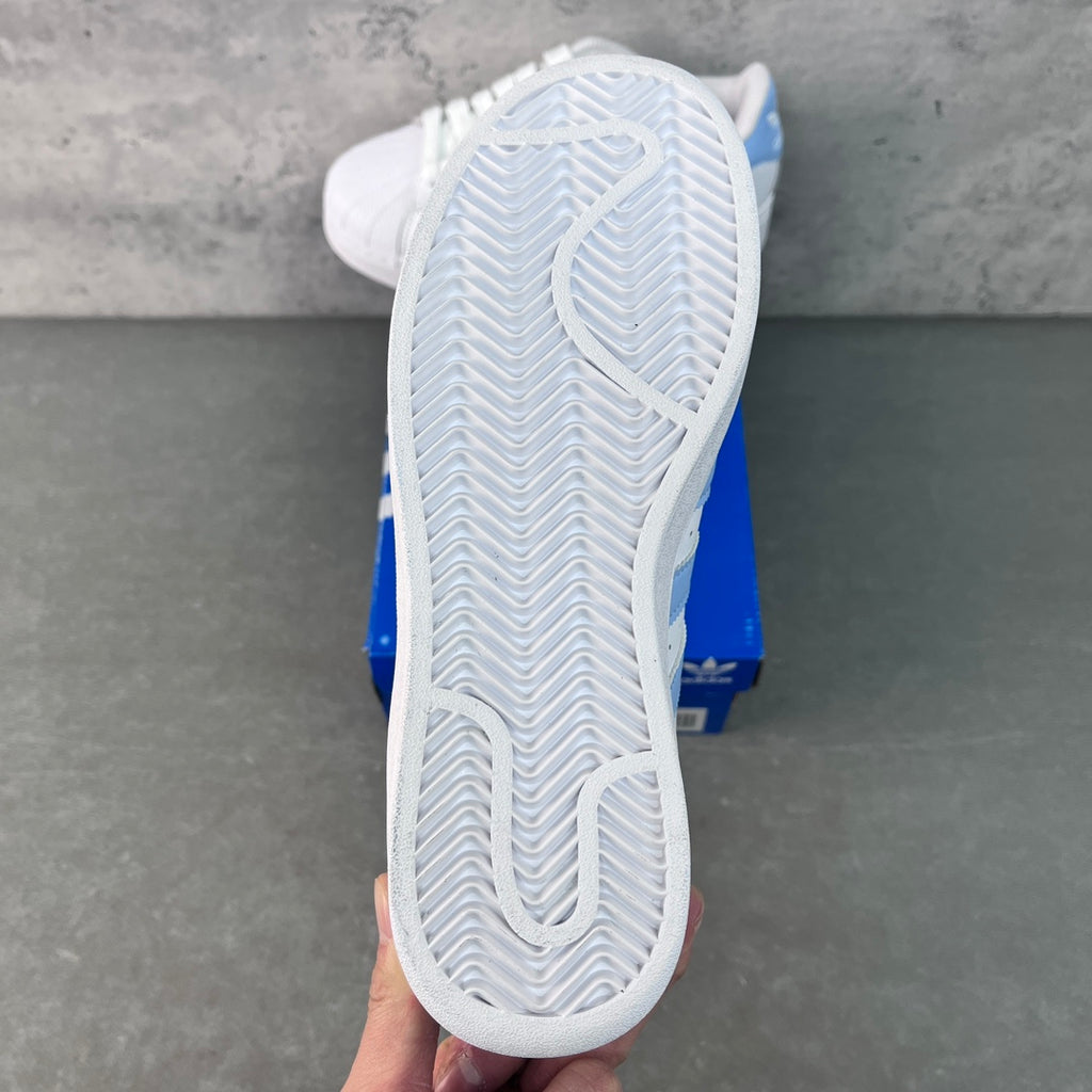 Adidas Superstar XLG "White Sky Blue"