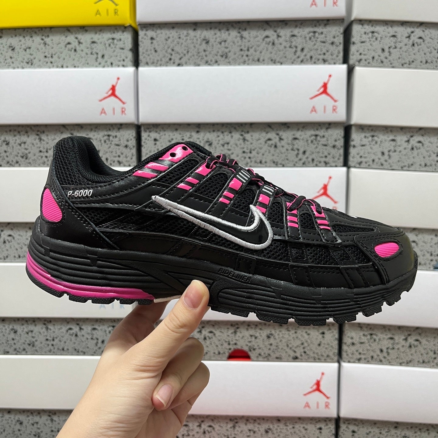 Nike P-6000 "Black/Hot Pink"