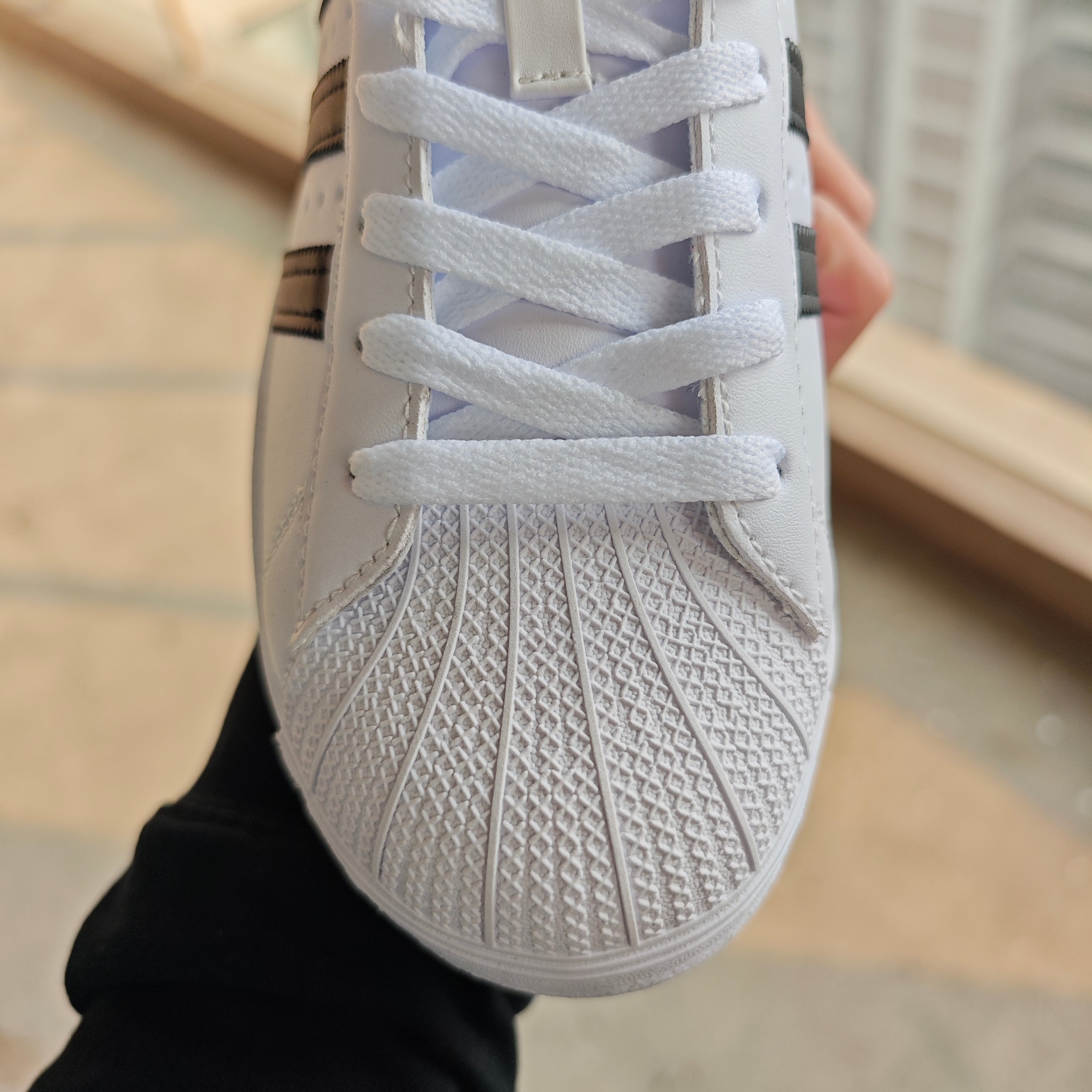 Adidas Superstar Preto/Branco