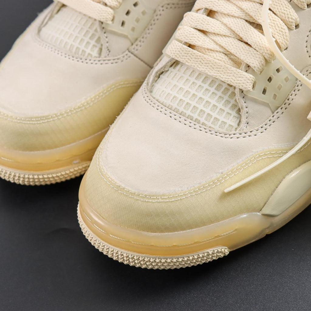Air Jordan 4 Retro x Off-White "Sail"