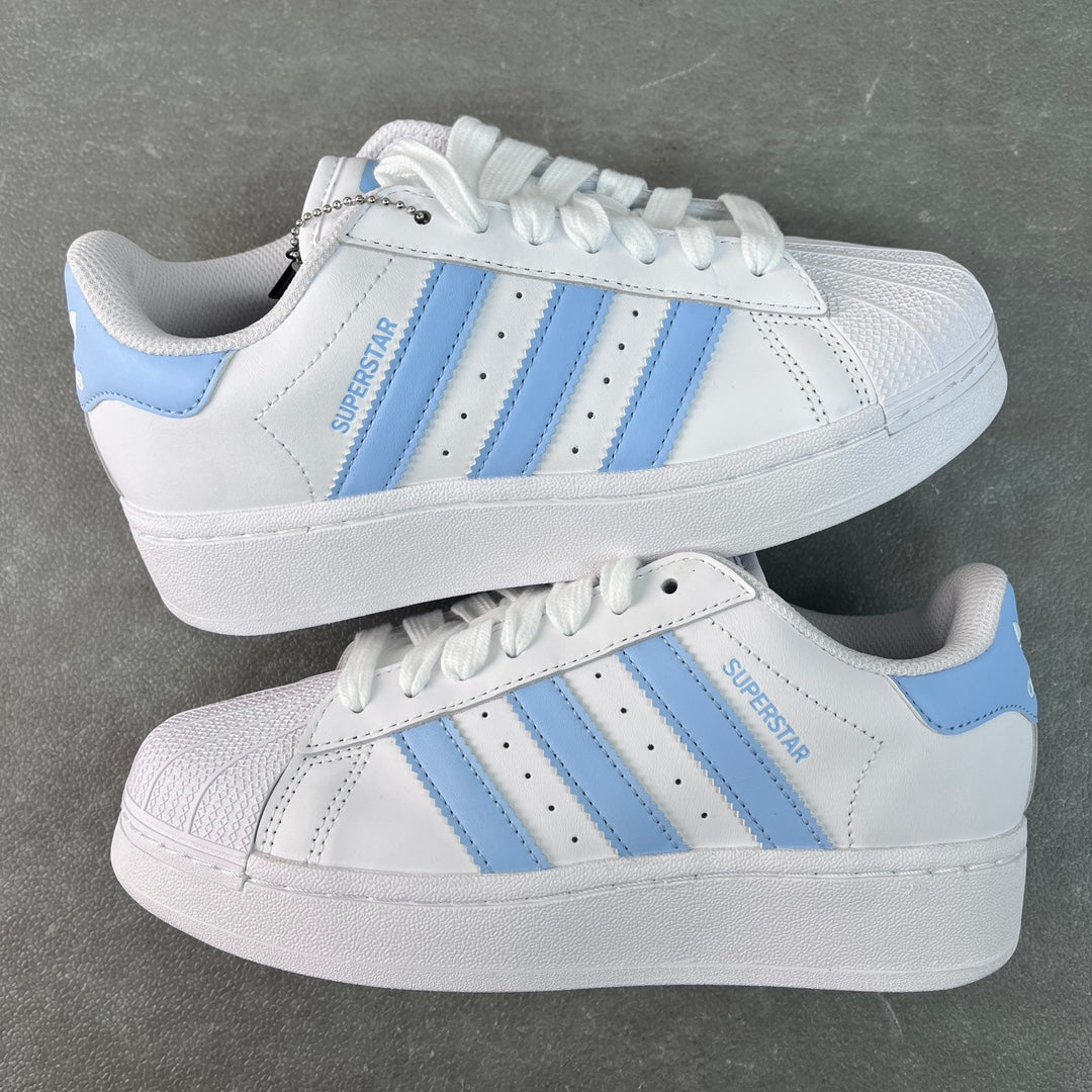 Adidas Superstar XLG "White Sky Blue"