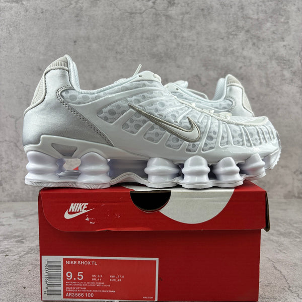Nike Shox TL "Black/Metallic Silver"
