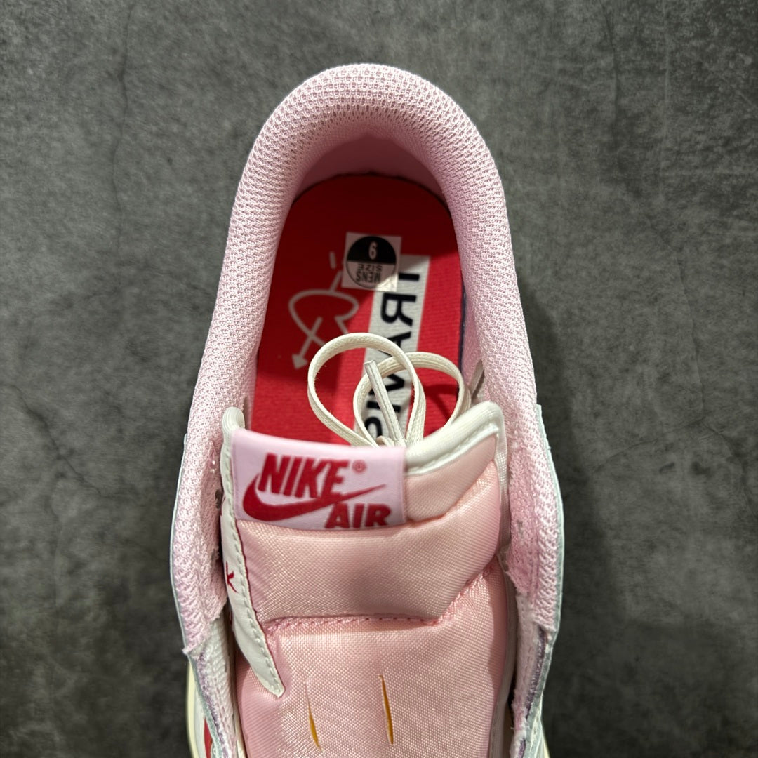 Travis Scott x Air Jordan 1 Low "shy pink"