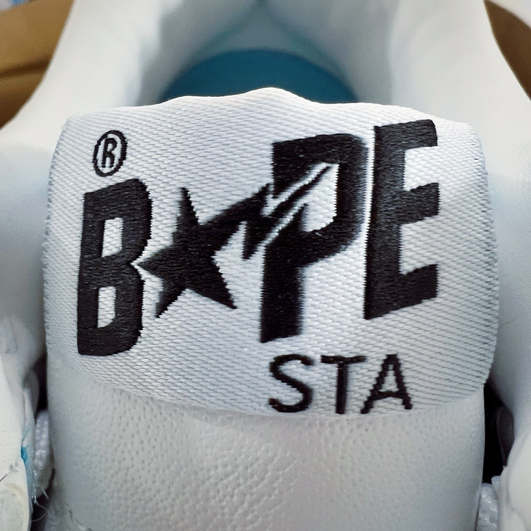 BAPE STA Patent Low "Black & White Reverse"