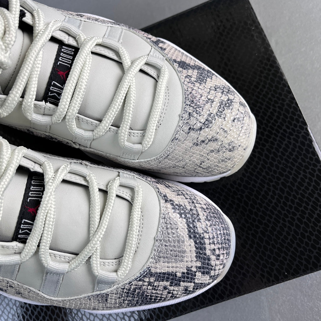 Air Jordan 11 Low "Grey Snakeskin"