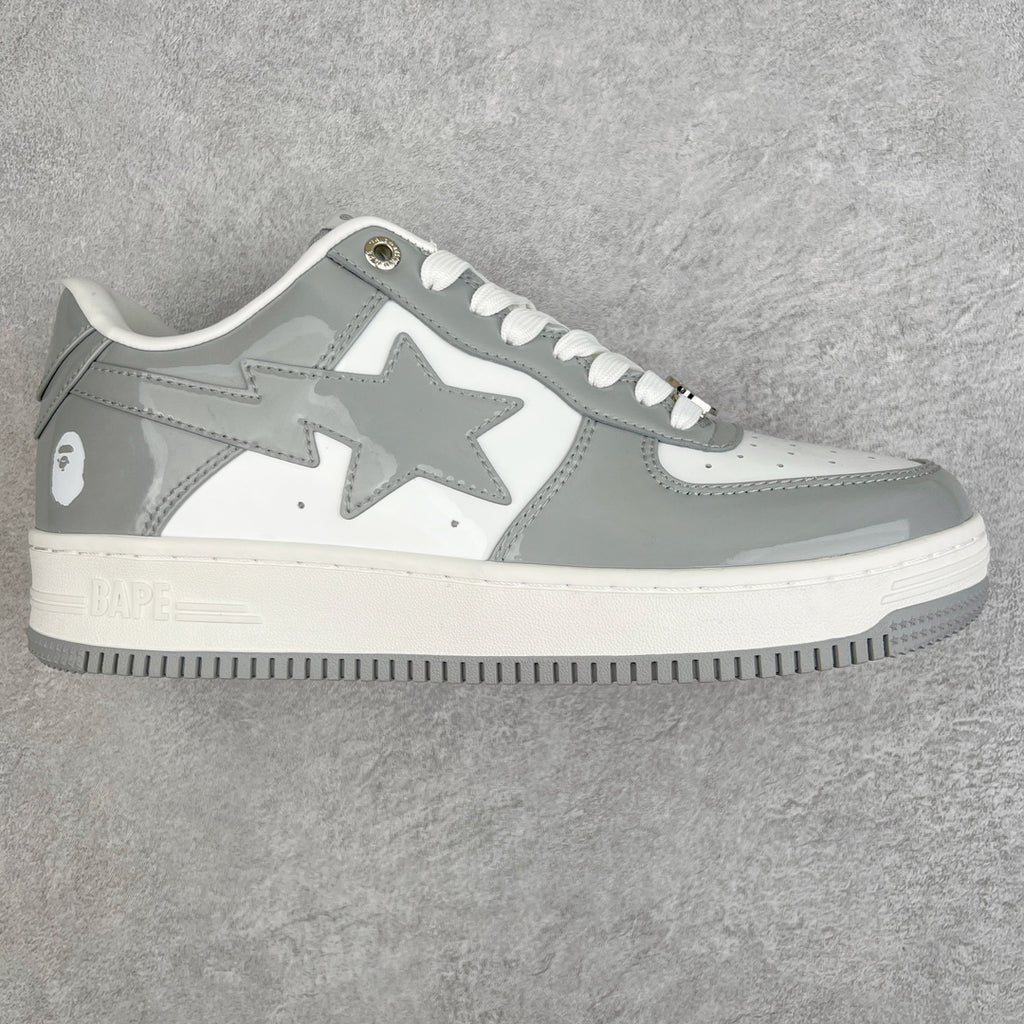 BAPE STA "Grey Patent"