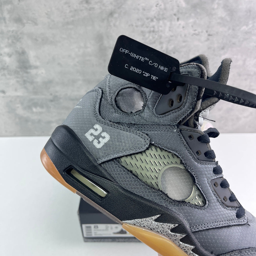 Air Jordan 5 x Off-White "Muslin"