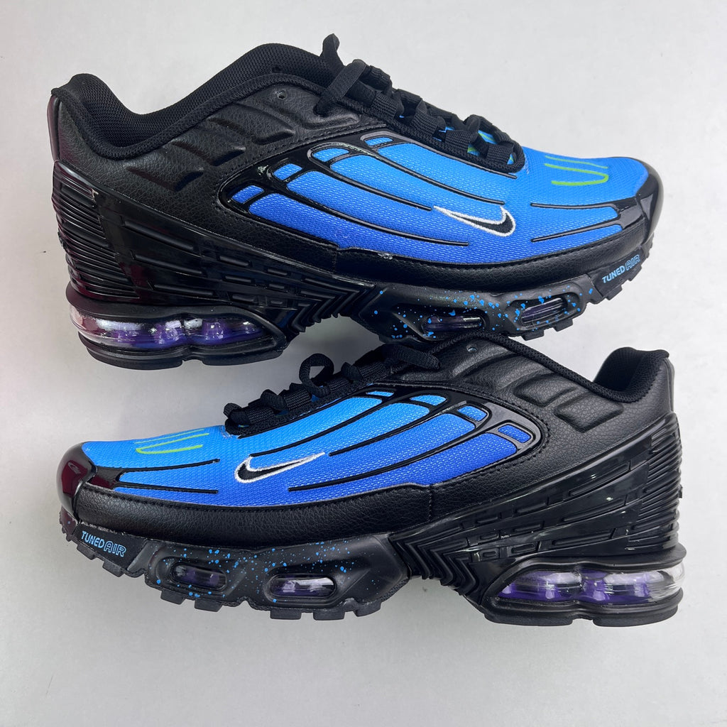 Nike Air Max Plus 3 "Black/Racer Blue Splatter"
