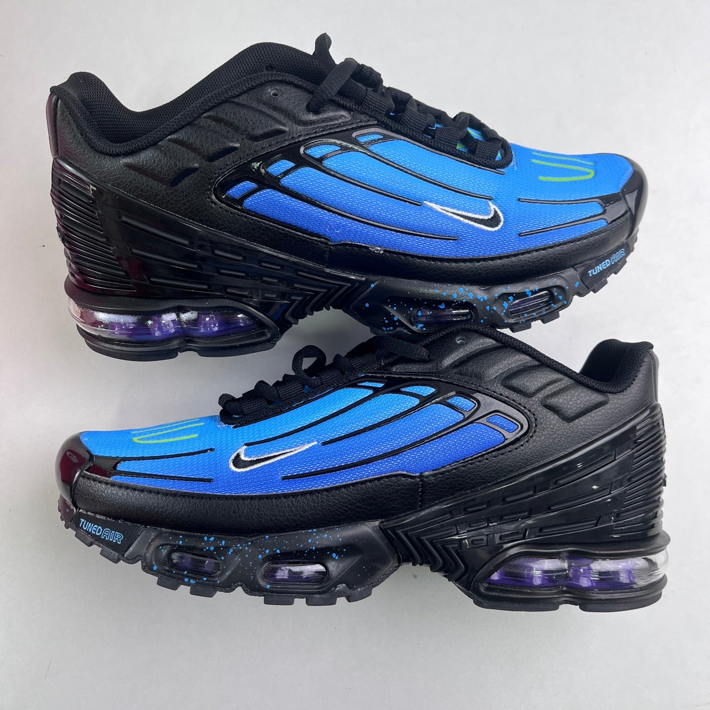 Nike Air Max Plus 3 "Black/Racer Blue Splatter"