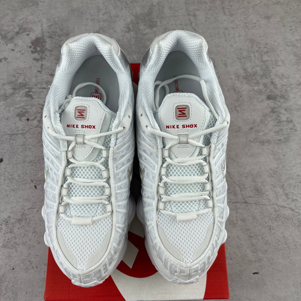 Nike Shox TL "White/Metallic Silver"
