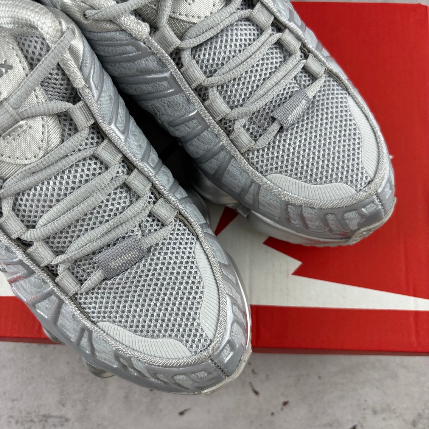 Nike Shox TL "Metallic Silver"