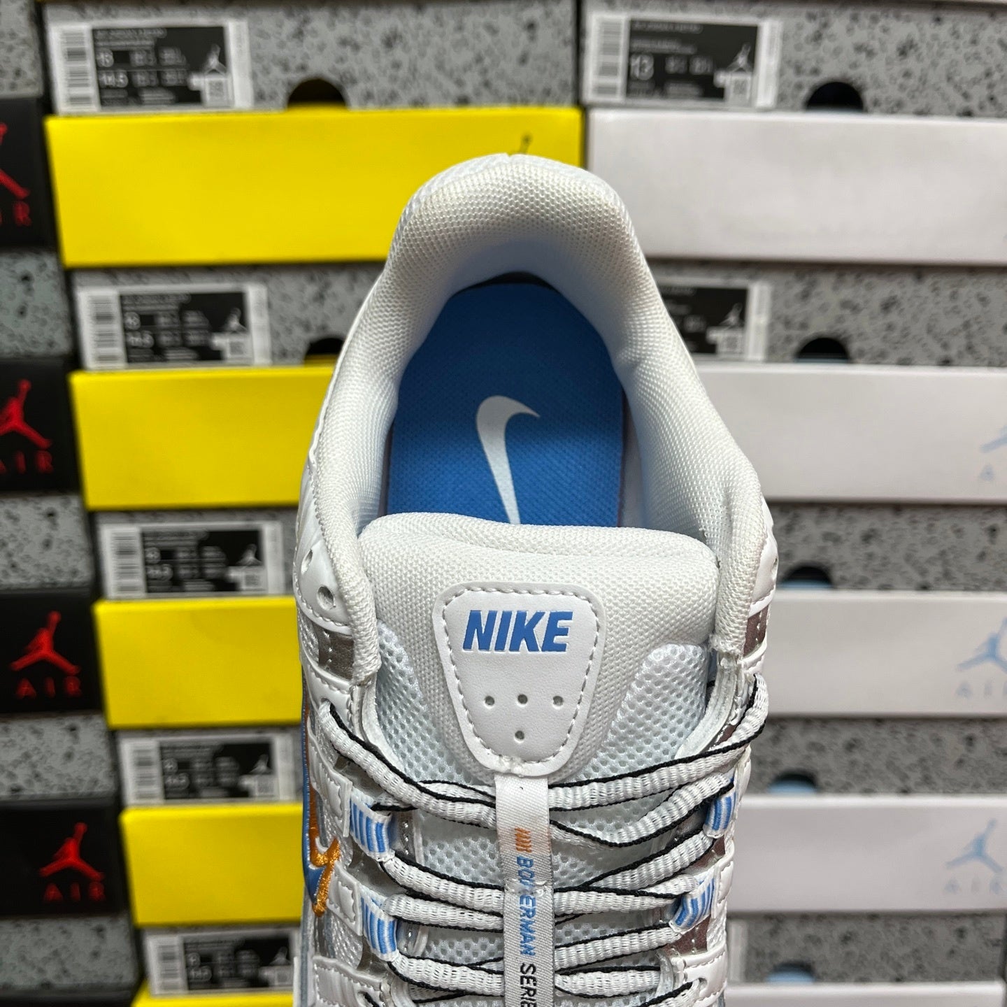Nike P-6000 "Silver, Blue & Orange"