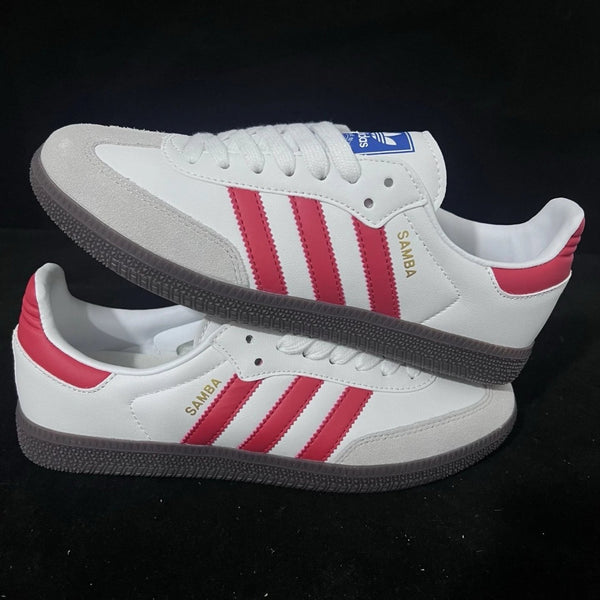 Adidas Samba OG “Cloud White / Better Scarlet” (White / Red)