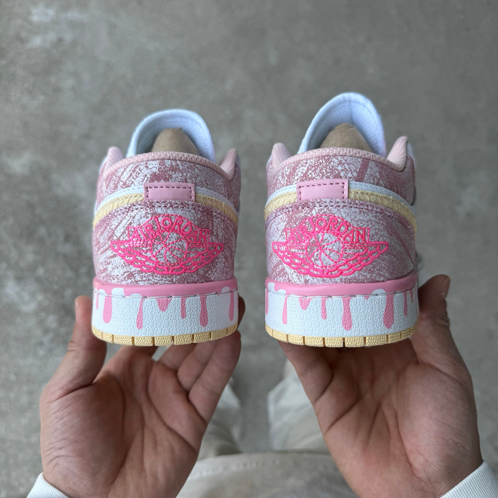 Air Jordan 1 Low SE GS "Paint Drip"