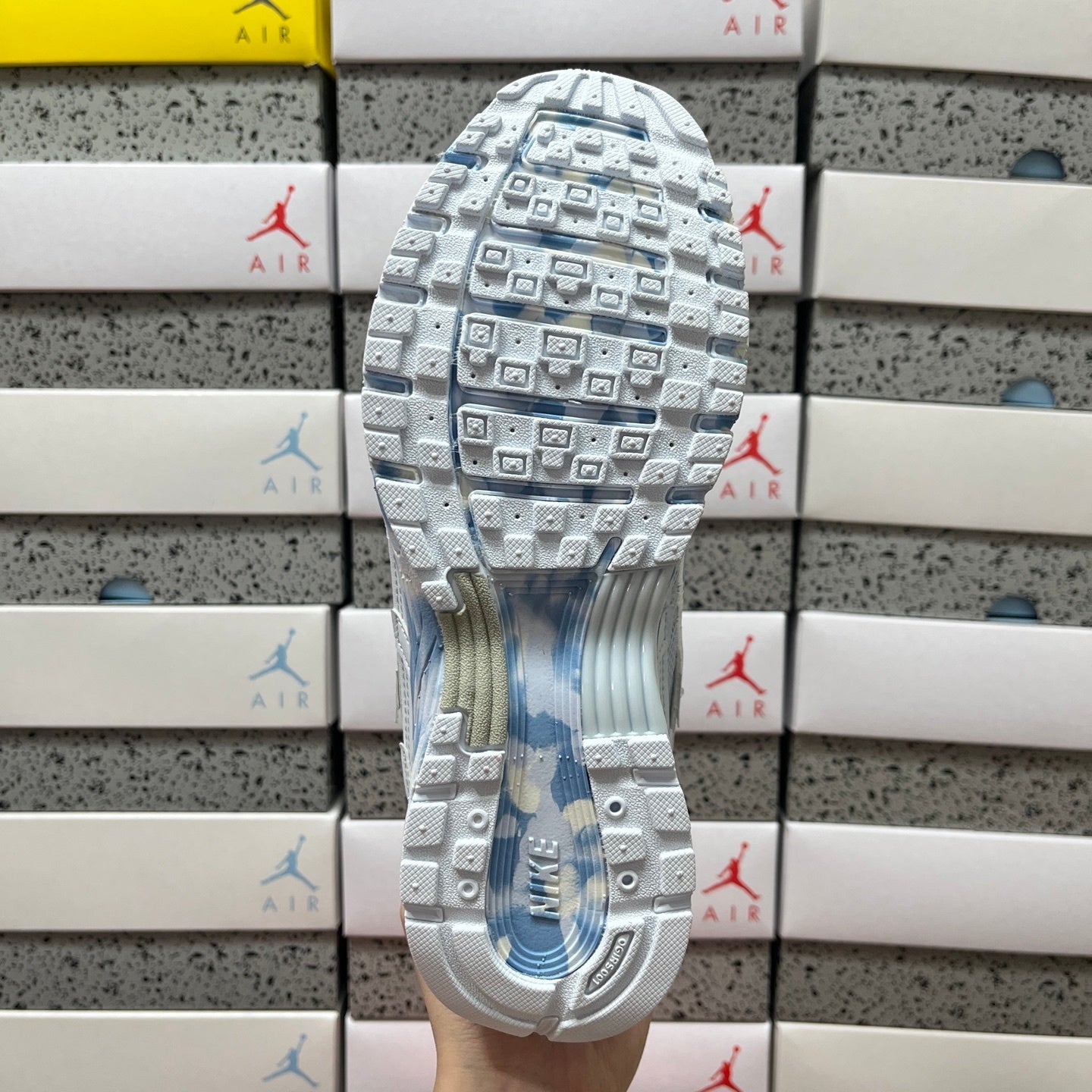 Tênis Nike P-6000 "Sky Blue Camo"