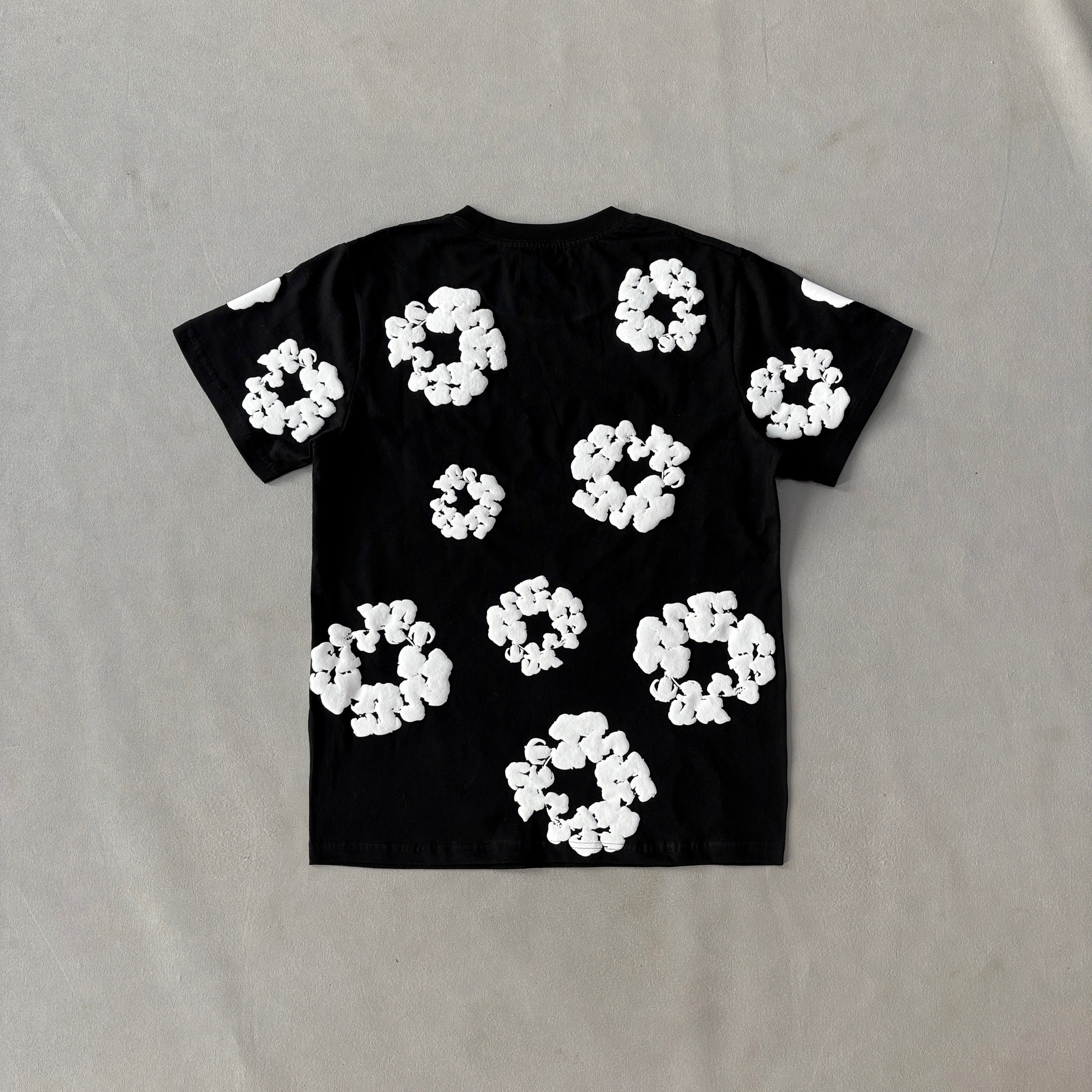 Conjunto Verão Denim Tears Floral Black