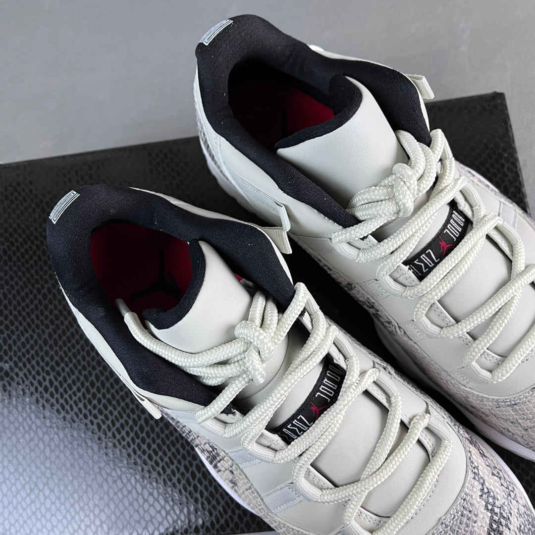 Air Jordan 11 Low "Grey Snakeskin"