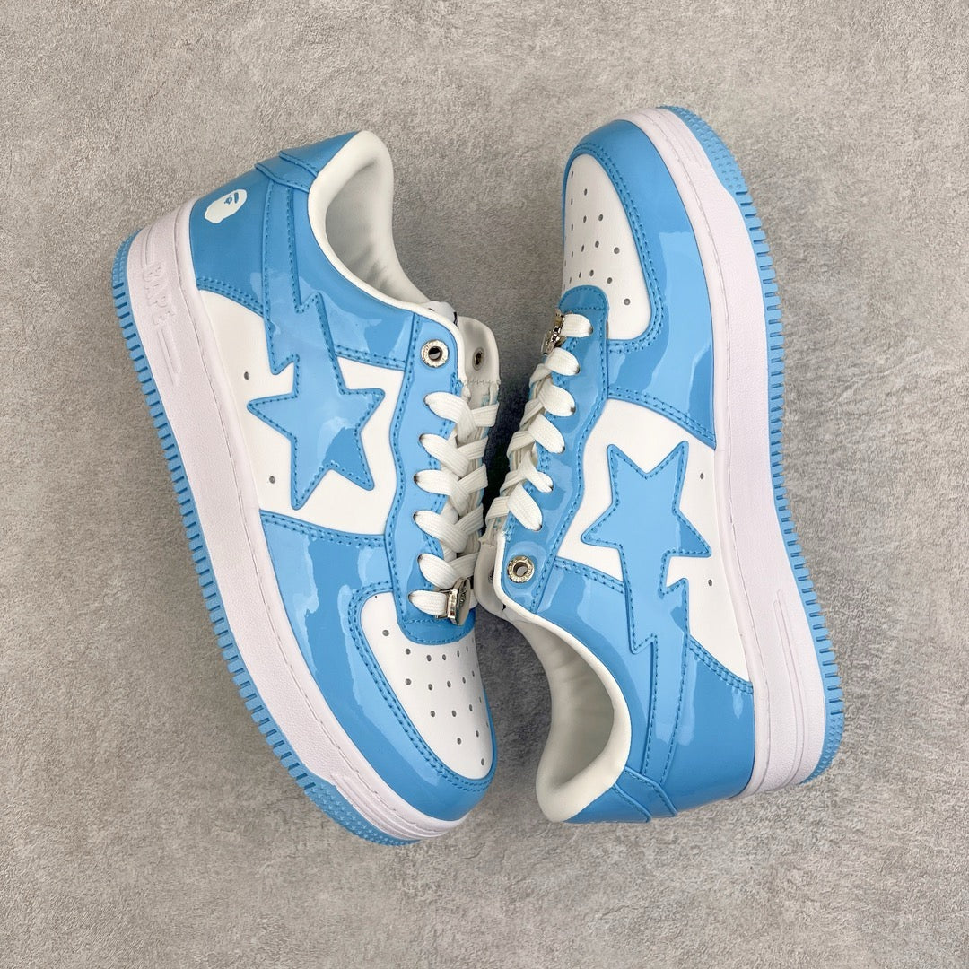 BAPE STA Patent Low "UNC Blue"