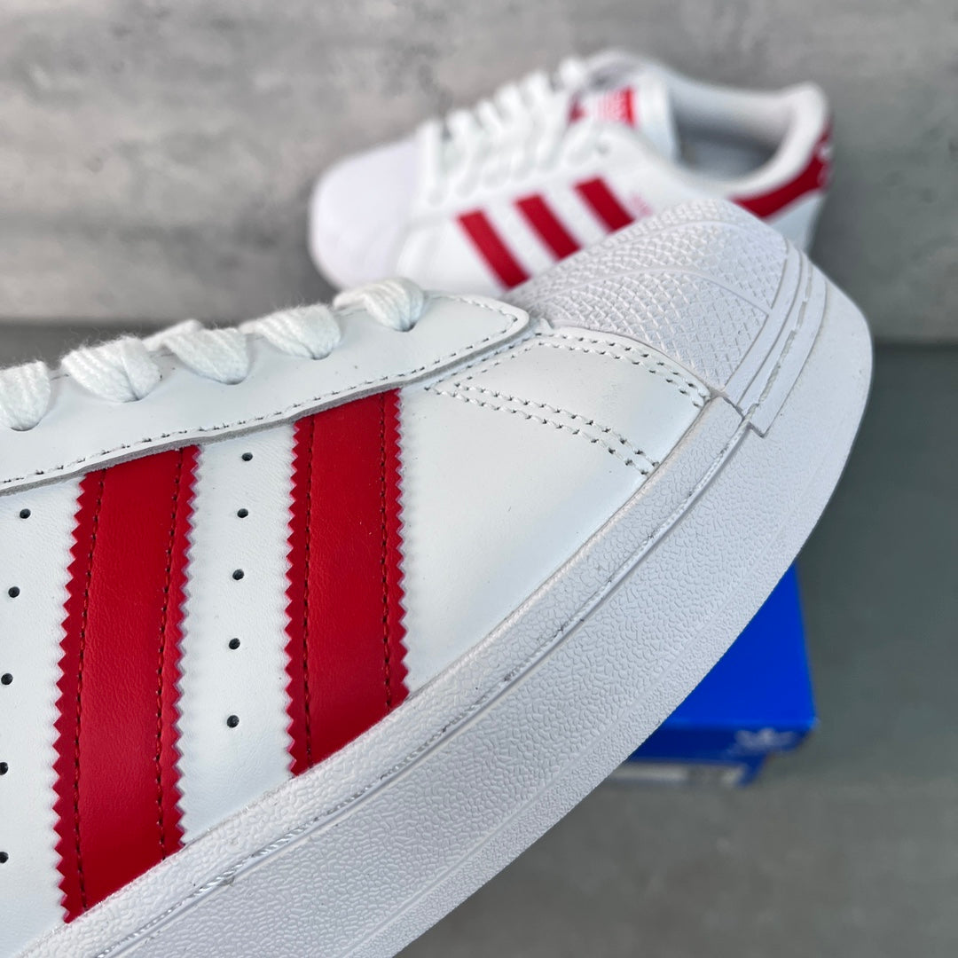 Adidas Superstar "White/Red"