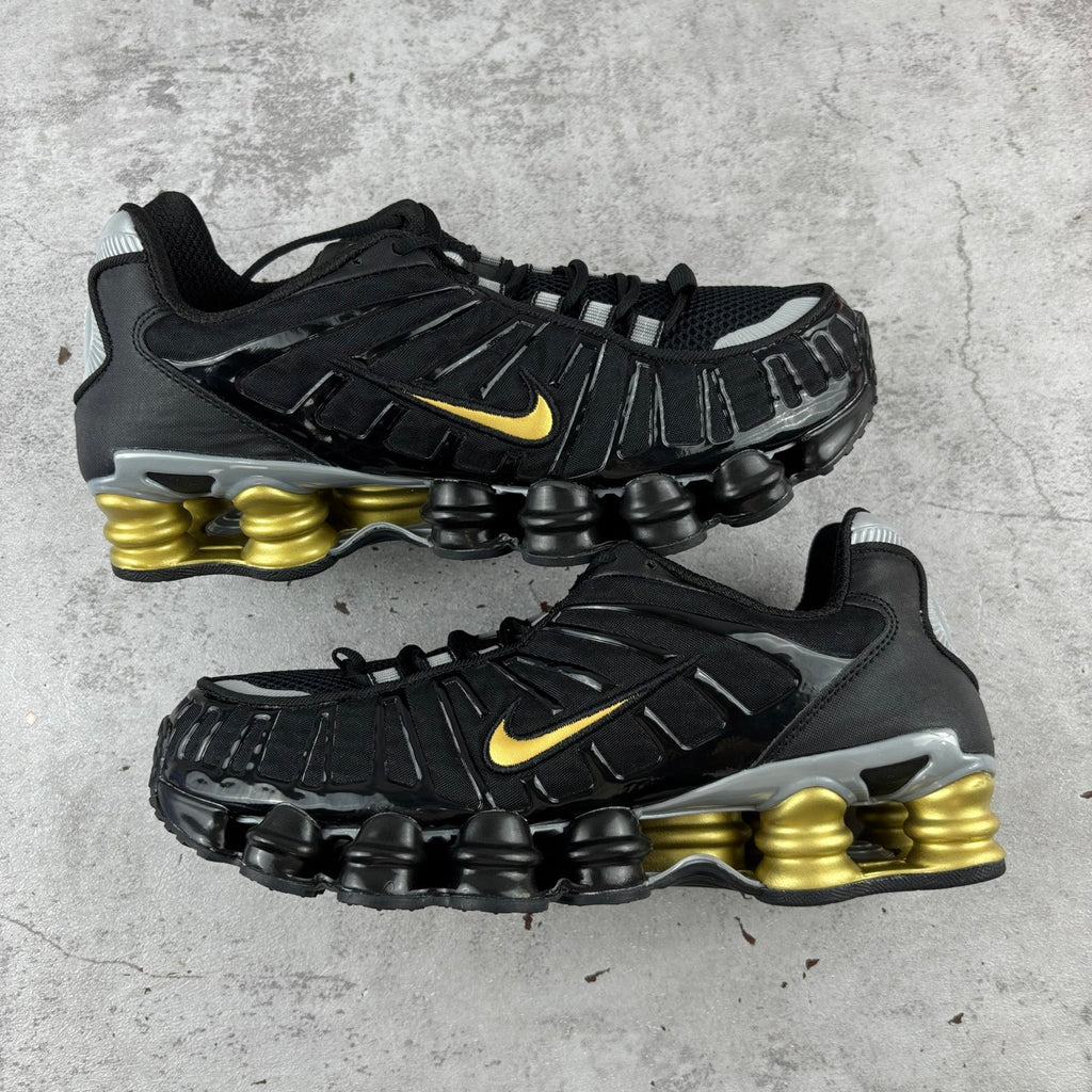 Nike Shox TL "Black/Metallic Gold"