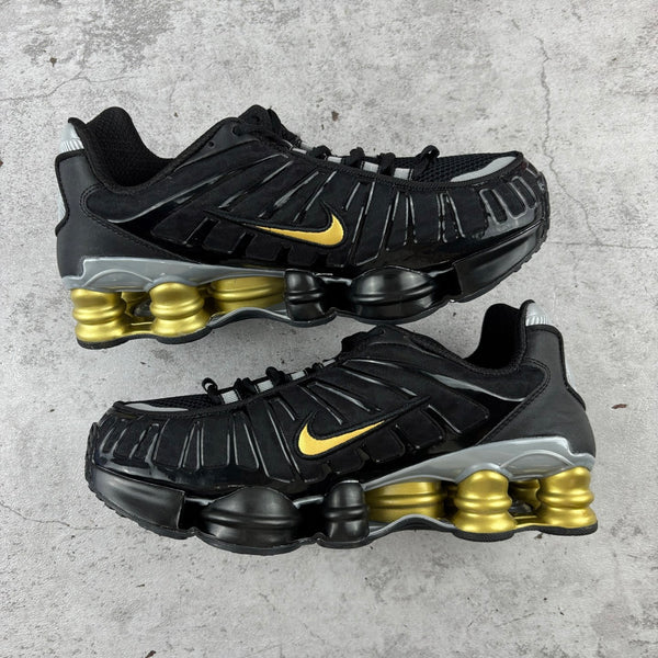 Nike Shox TL "Black/Metallic Gold"