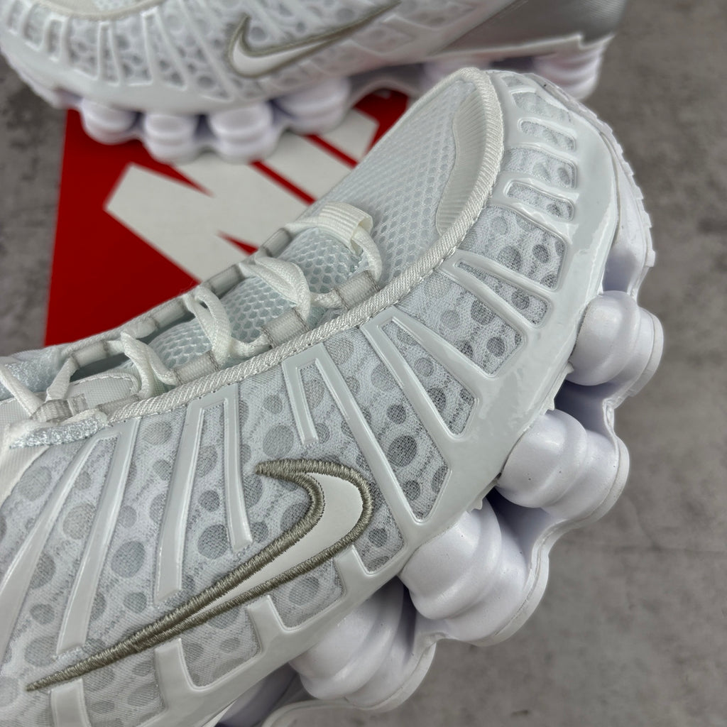 Nike Shox TL "White/Metallic Silver"