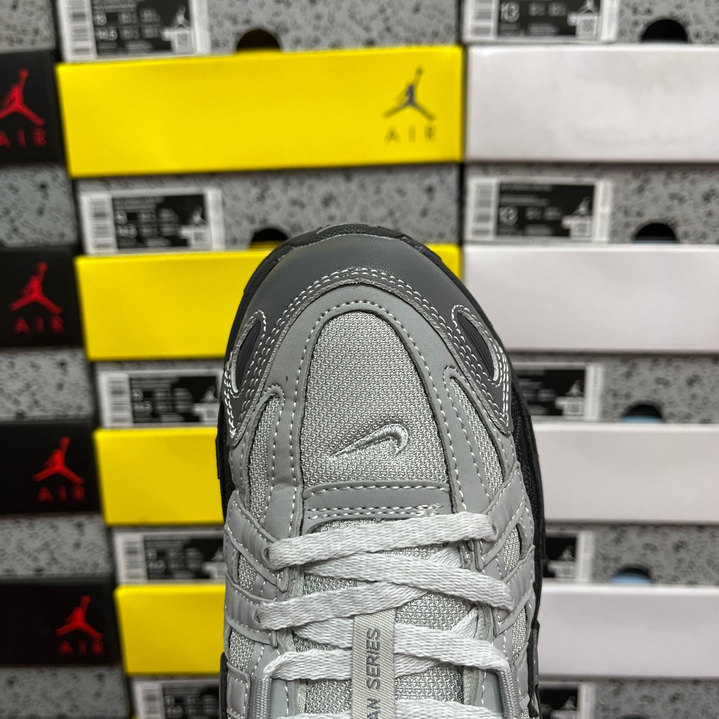 Nike P-6000 "Two-Tone Silver/Black"