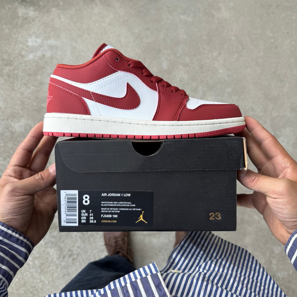 Air Jordan 1 Low "Cardinal Red"