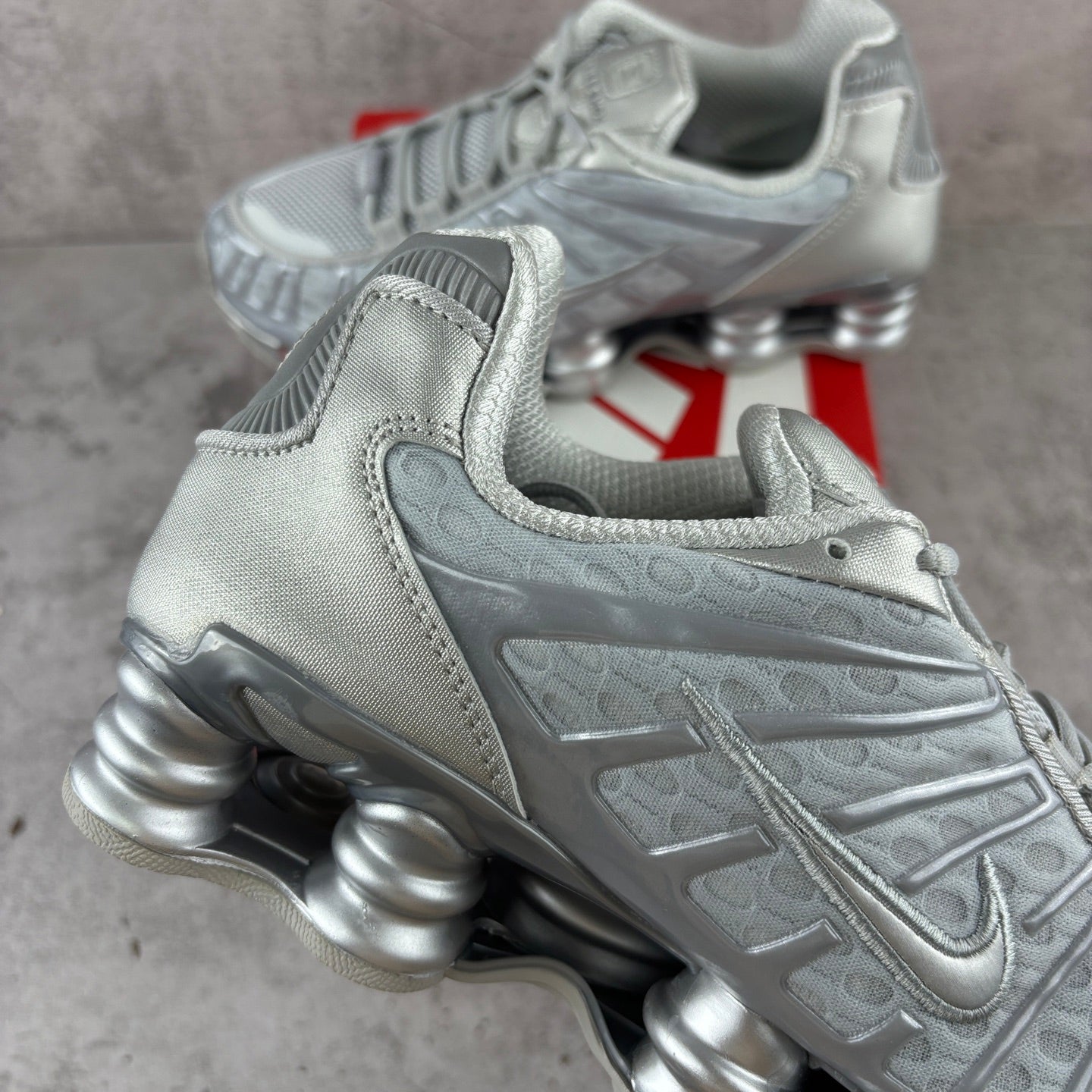 Nike Shox TL "Metallic Silver"