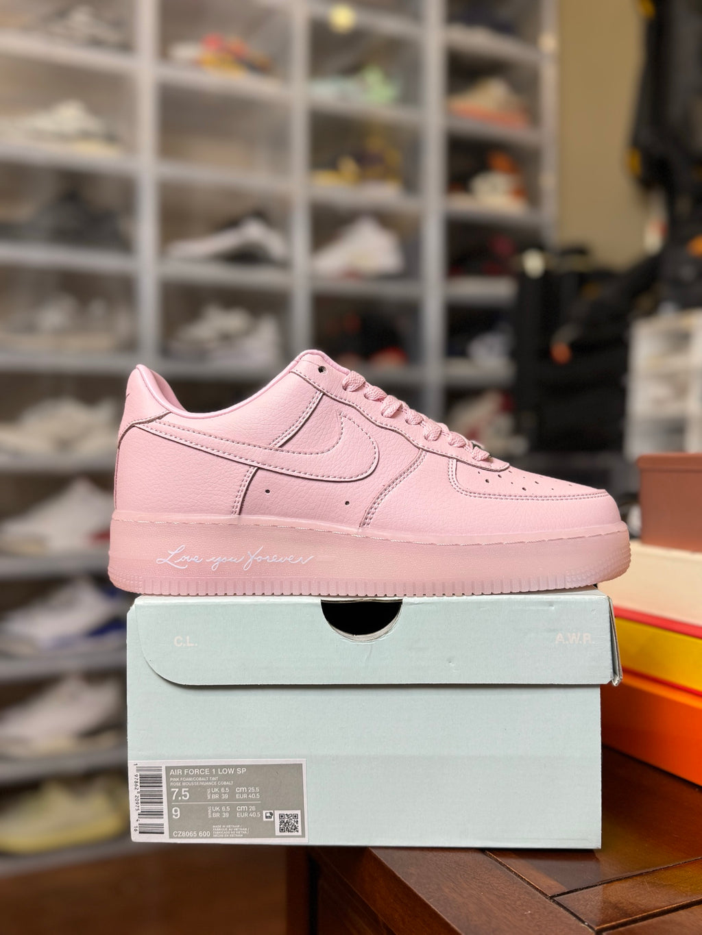 Air Force 1 X Nocta "Love You Forever" - Pink Edition