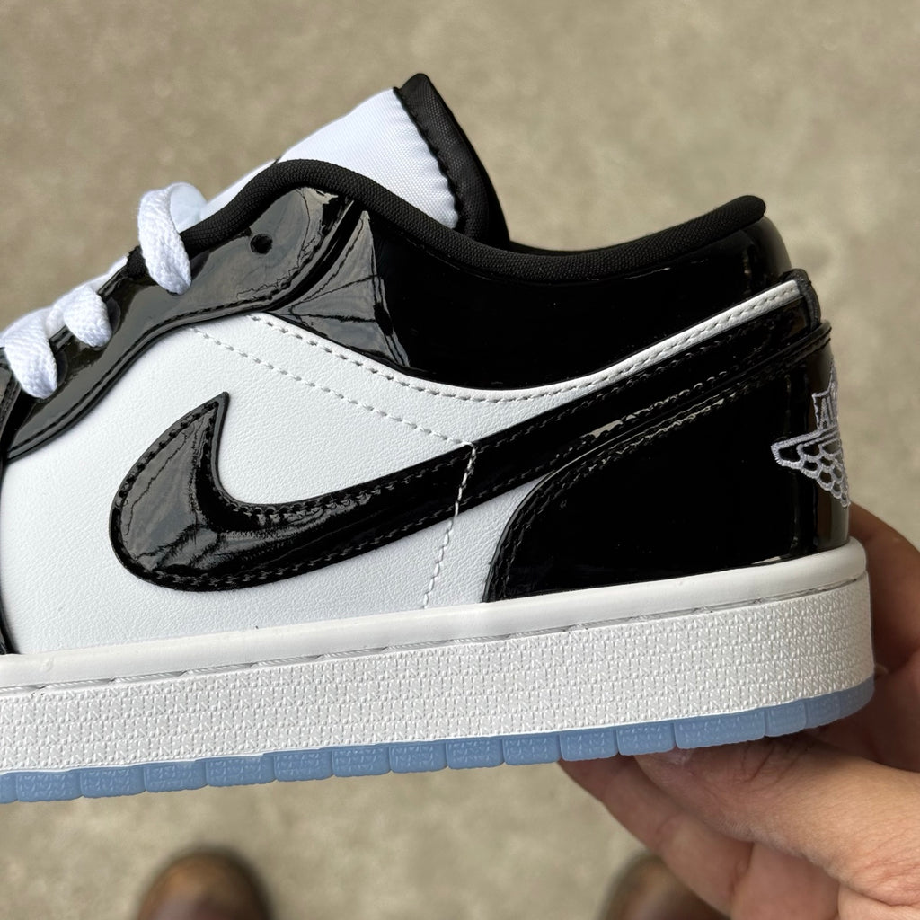 Air Jordan 1 Low "Black White Patent"