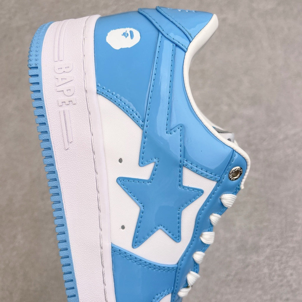 BAPE STA Patent Low "UNC Blue"