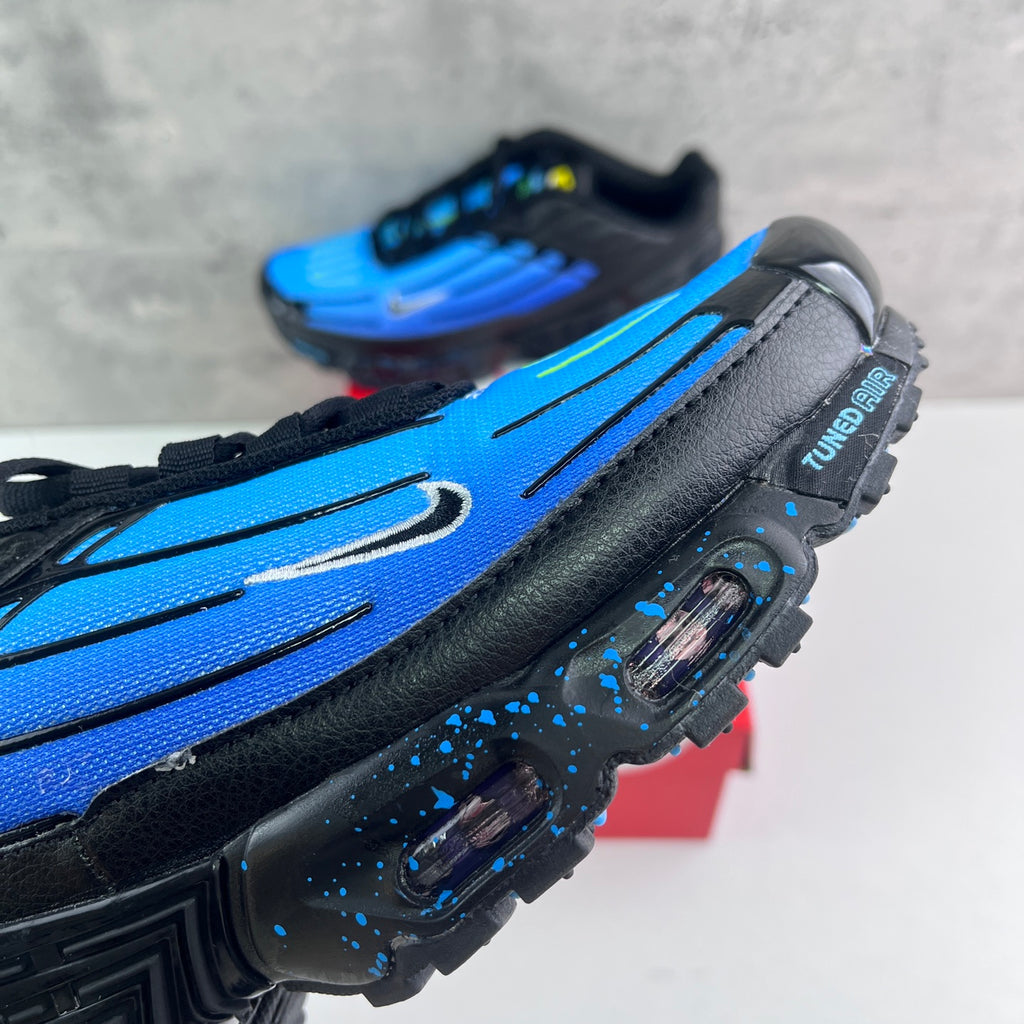Nike Air Max Plus 3 "Black/Racer Blue Splatter"