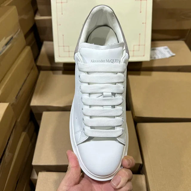 Alexander McQueen Oversized "White/Grey Suede"