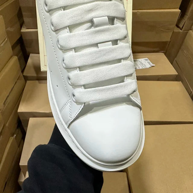 Alexander McQueen Oversized "White/Grey Suede"