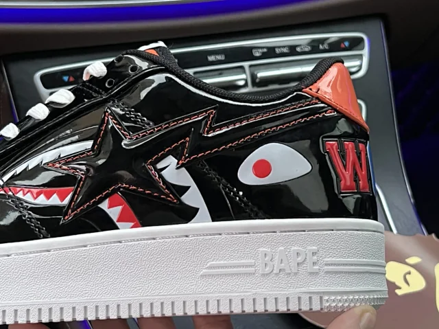 BAPE STA "Shark Orange Camo"