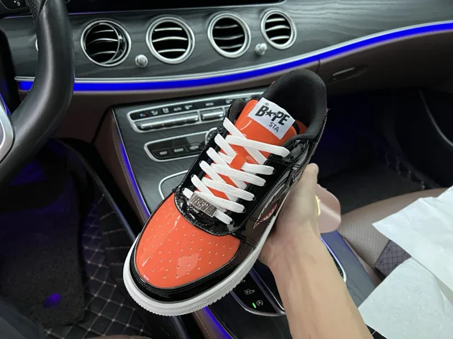 BAPE STA "Shark Orange Camo"