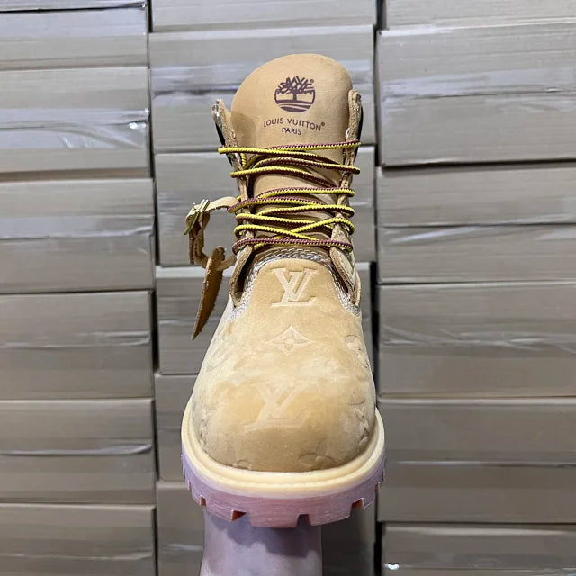 Timberland Yellow x LV "Monogram"